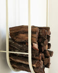 Wall Mounted Firewood Storage - Pedersen + Lennard