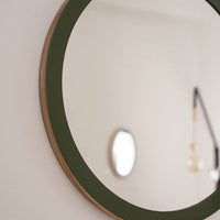 Steel Frame Round Mirror - Pedersen + Lennard