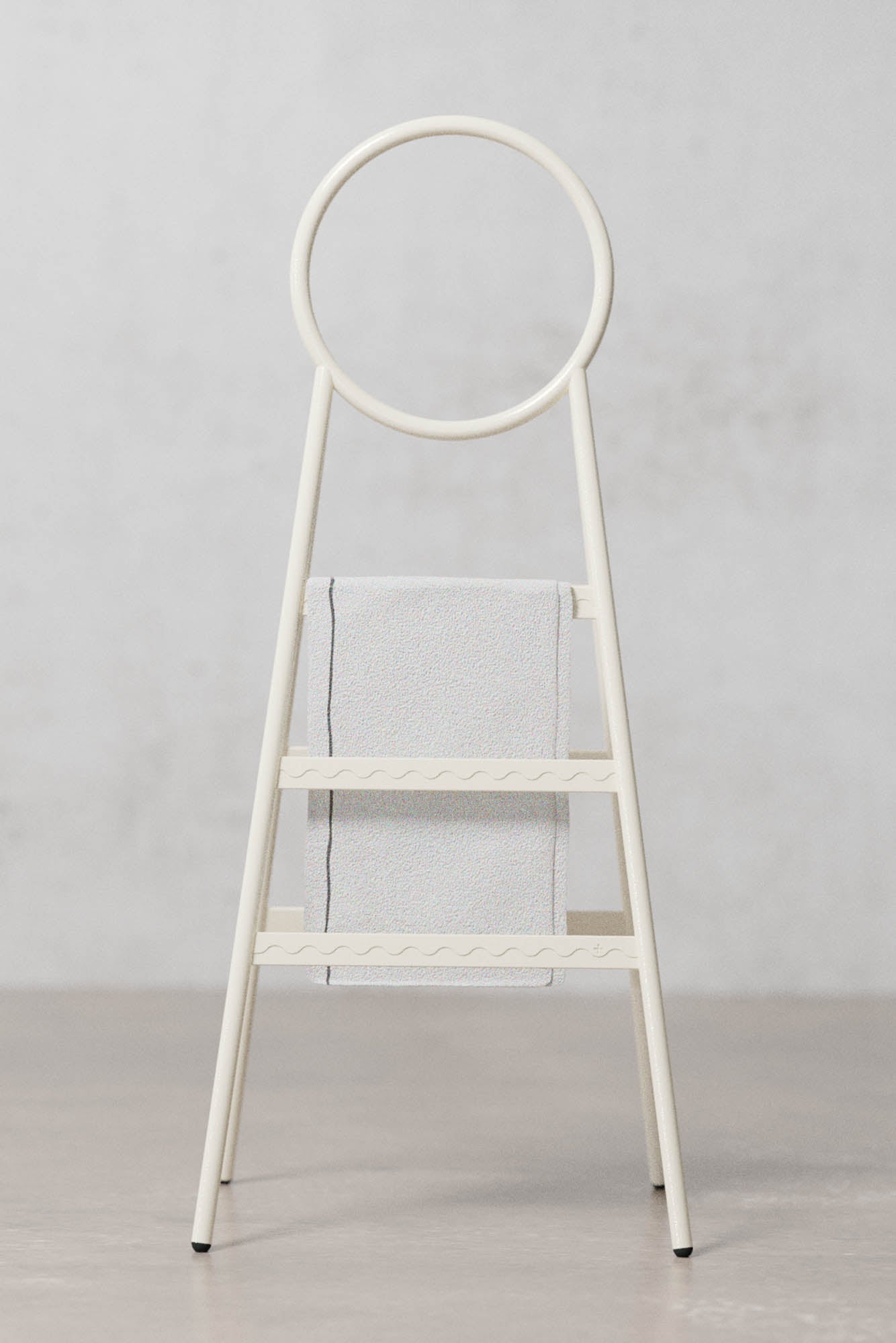 Umpire Towel Rack in Ivory - Pedersen + Lennard