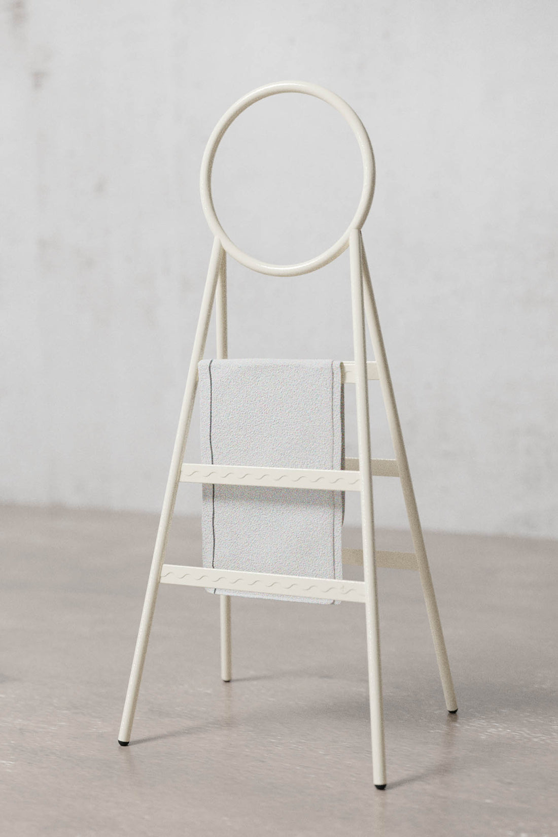 Umpire Towel Rack in Ivory - Pedersen + Lennard