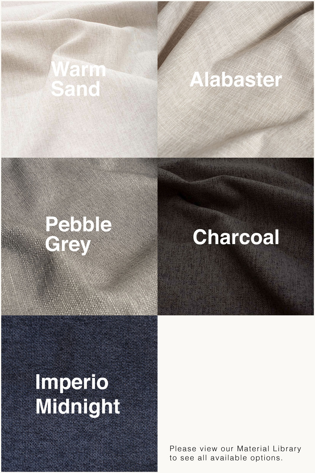 Indoor Fabric Palette - Pedersen + Lennard