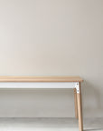 Huguenot Wooden Bench - Pedersen + Lennard