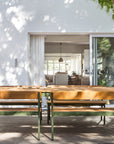 KPA Wooden Outdoor Bench - KPA Wooden Outdoor Table - Pedersen + Lennard